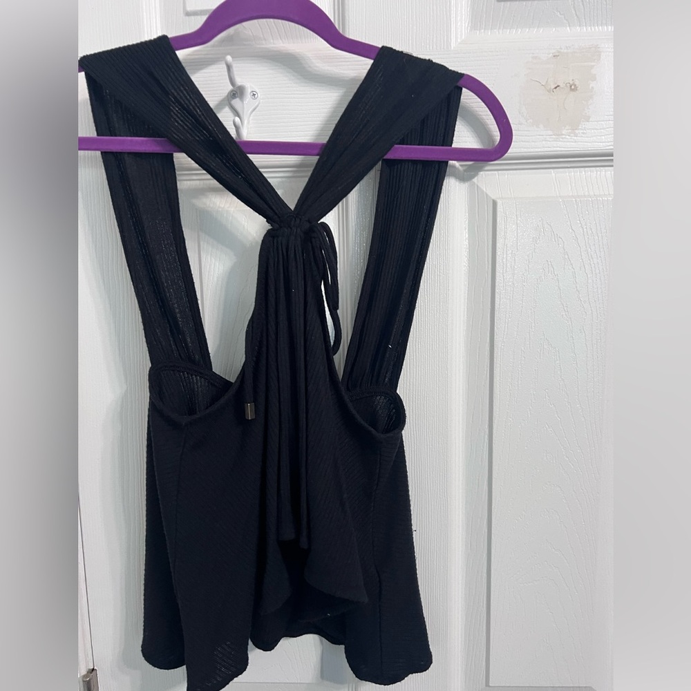 Free People Black Porter Two-Piece Set, Size M - Picture 13 of 13